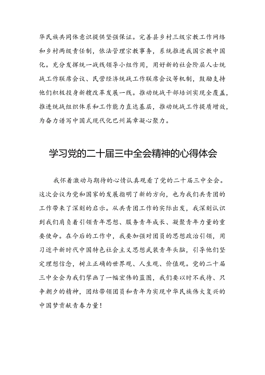 党员干部关于二十三中全会精神心得体会简短发言四十篇.docx_第3页
