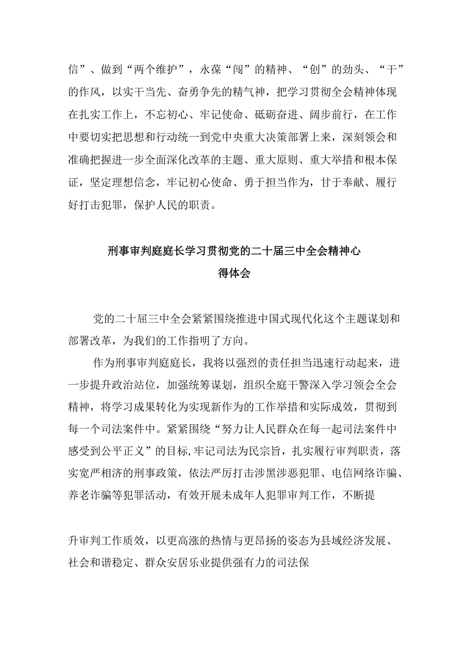 公安局党委书记学习贯彻党的二十三中全会精神心得体会8篇（精选）.docx_第2页