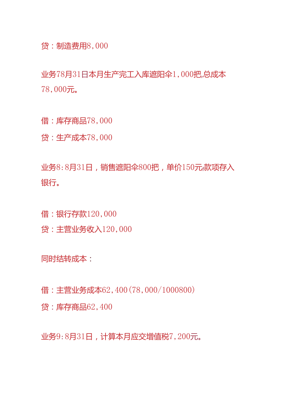记账实操遮阳伞企业的账务处理及成本核算.docx_第3页