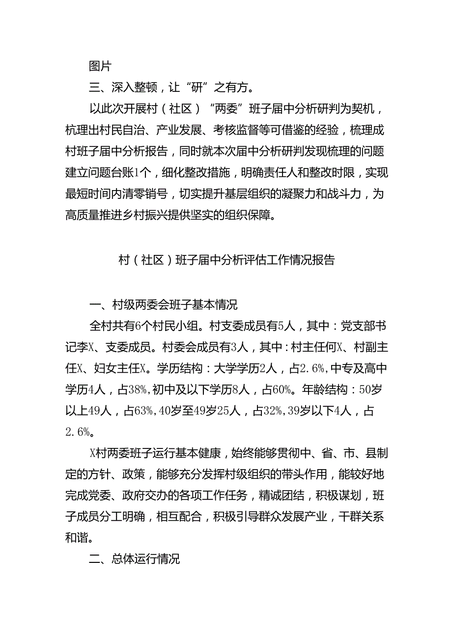 村（社区）“两委”班子中分析研判工作计划11篇（详细版）.docx_第2页