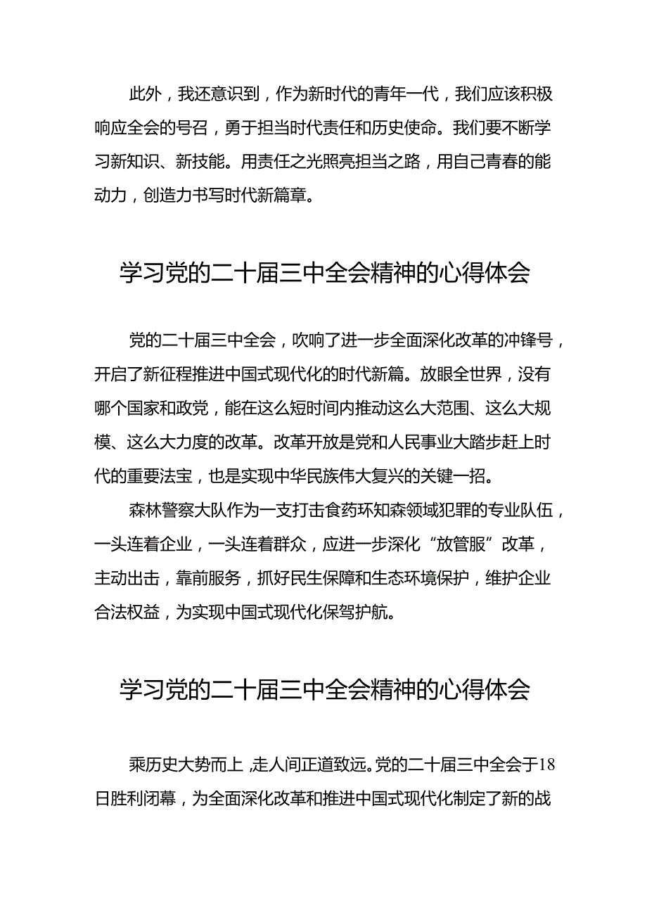 二十三中全会精神心得体会精选模板三十六篇.docx_第2页
