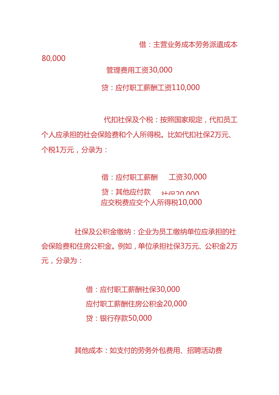做账实操人力资源企业的账务处理流程.docx_第3页