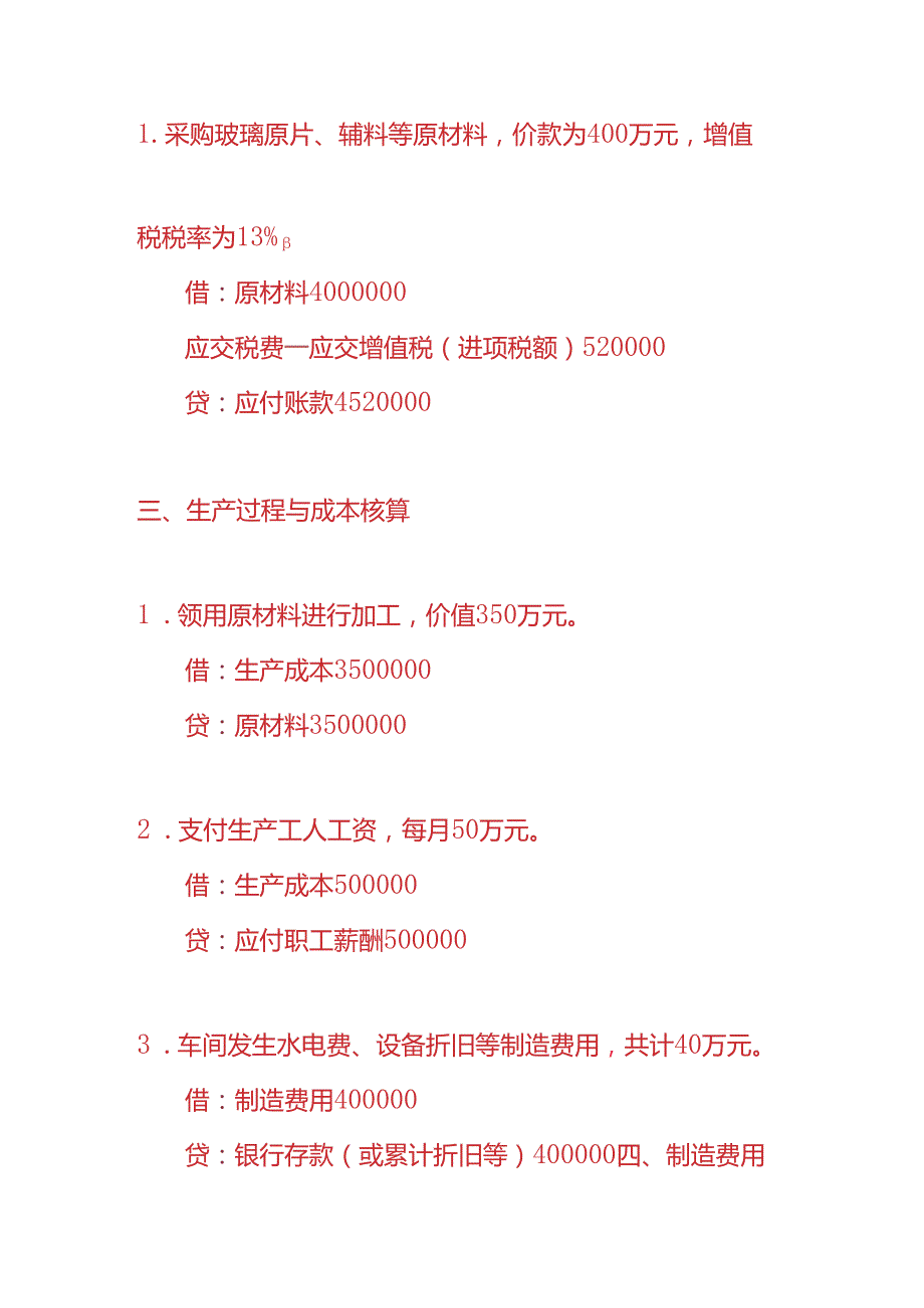 做账实操玻璃加工厂的账务处理实例.docx_第2页