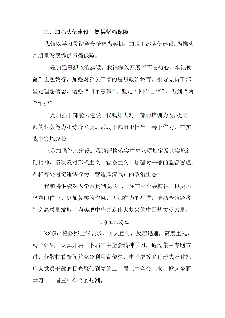 共9篇2024年党的二十三中全会阶段工作总结.docx_第3页