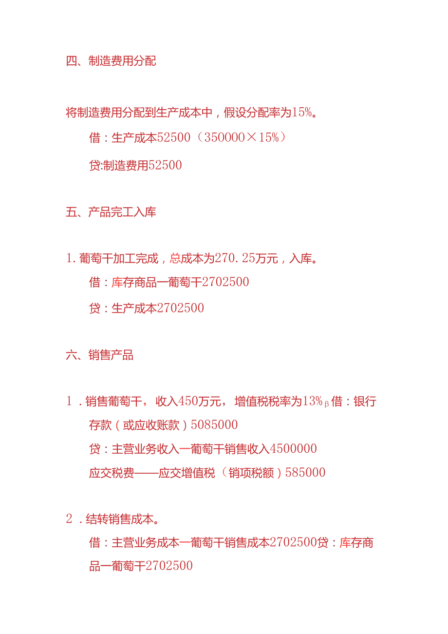 做账实操葡萄干加工厂的账务处理实例.docx_第3页