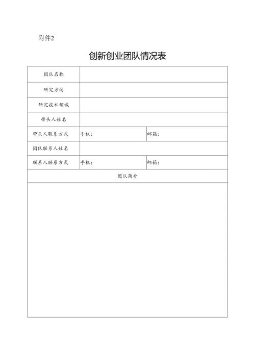 揭榜团队情况表.docx