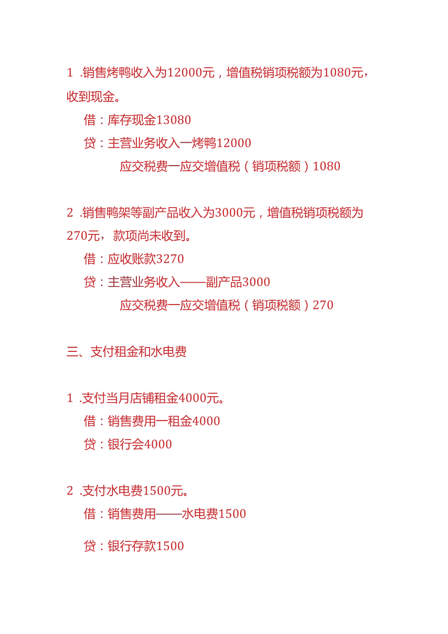 记账实操烤鸭店账务处理实例.docx_第2页