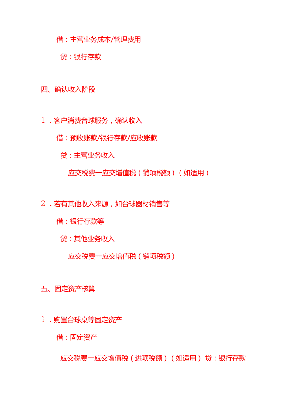 记账实操台球馆的账务处理分录.docx_第3页