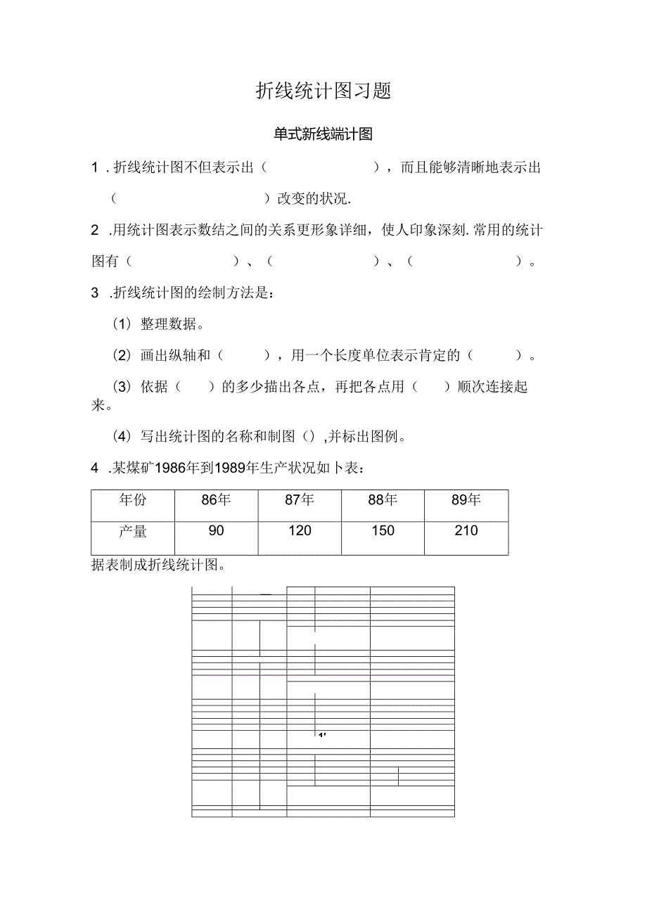 折线统计图习题.docx_第1页