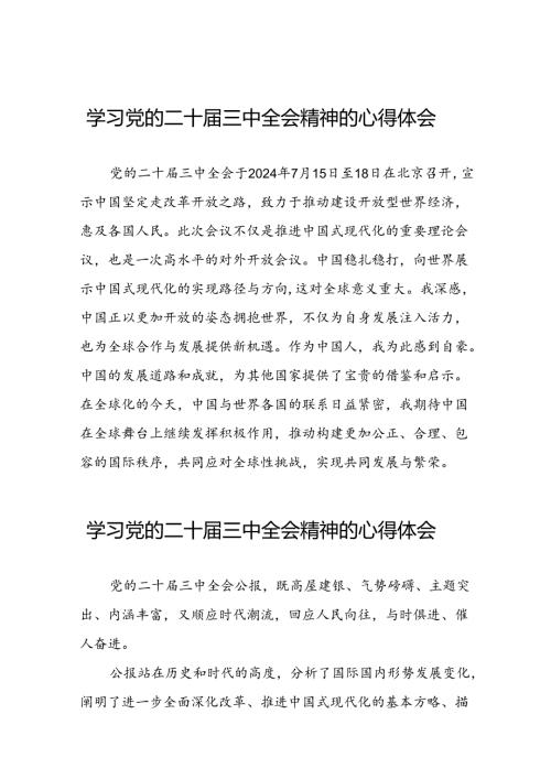二十三中全会精神的学习感悟三十六篇.docx