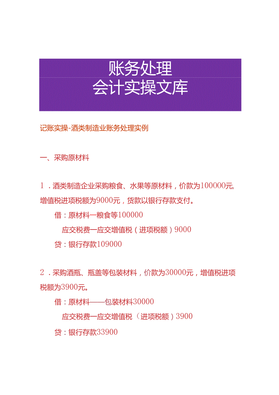 记账实操酒类制造业账务处理实例.docx_第1页