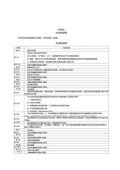 交通企业（公路）安全生产标准化安全基础管理、场所环境、设备设施、人员行为、收费站、服务区总体风险评定.docx