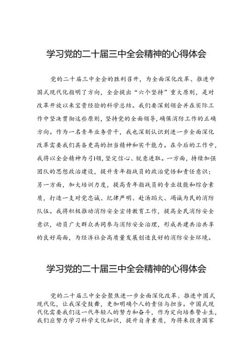 二十三中全会精神的学习感悟汇编二十七篇.docx