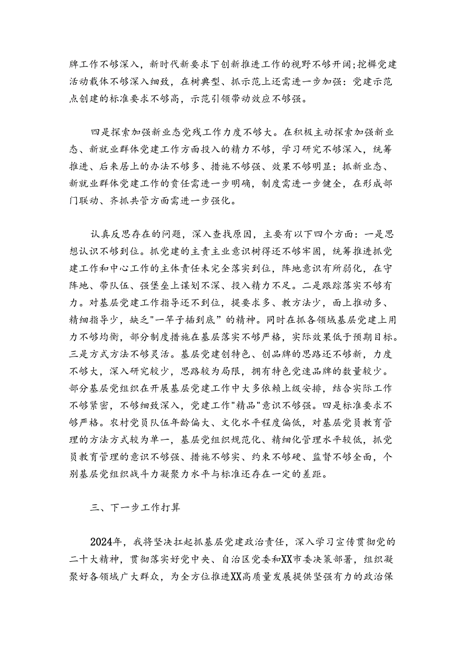 20242025区委书记抓基层党建工作述职报告.docx_第3页
