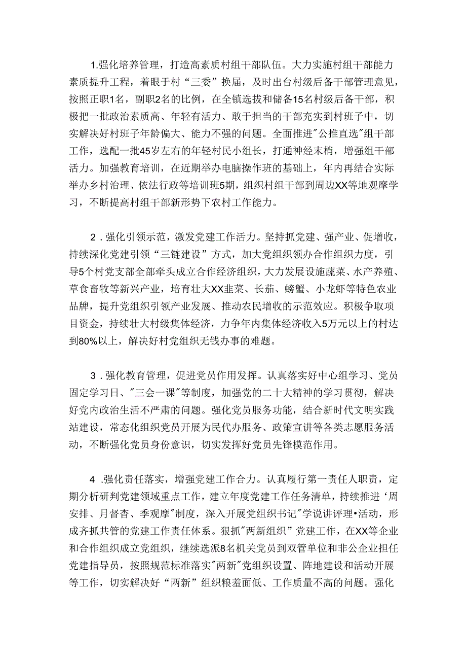 20242025乡镇党委书记抓党建述职报告.docx_第3页