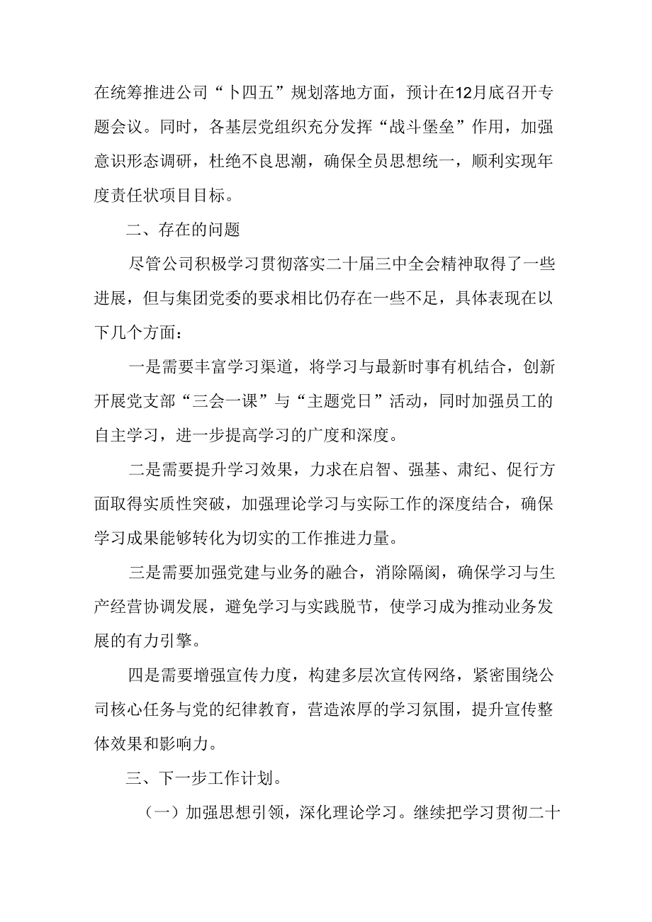 2024年党的二十三中全会公报工作总结、亮点与成效.docx_第3页