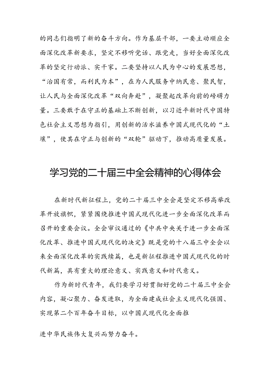 二十三中全会精神的学习感悟最新版二十七篇.docx_第2页