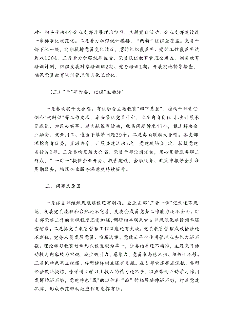 20242025党工委书记抓基层党建工作述职报告.docx_第2页