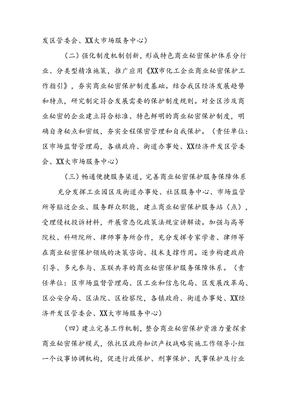 XX区争创省级商业秘密保护创新试点工作方案（2023—2025年）.docx_第3页