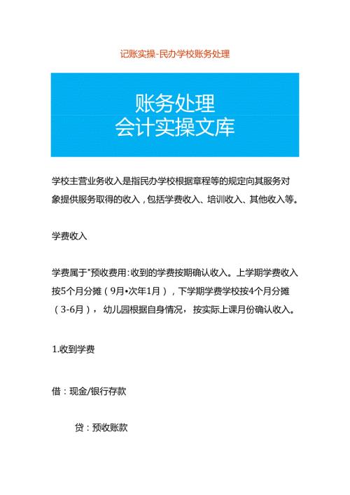 记账实操学校账务处理模板.docx