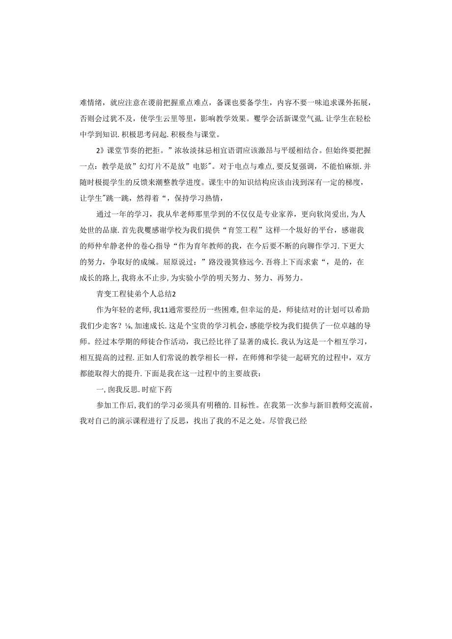 青蓝工程徒弟个人总结.docx_第2页