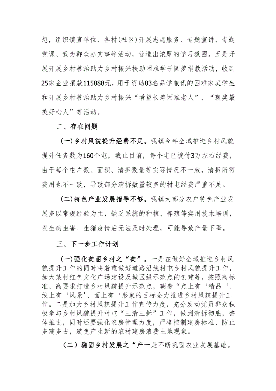 乡镇开展乡村振兴工作总结.docx_第3页