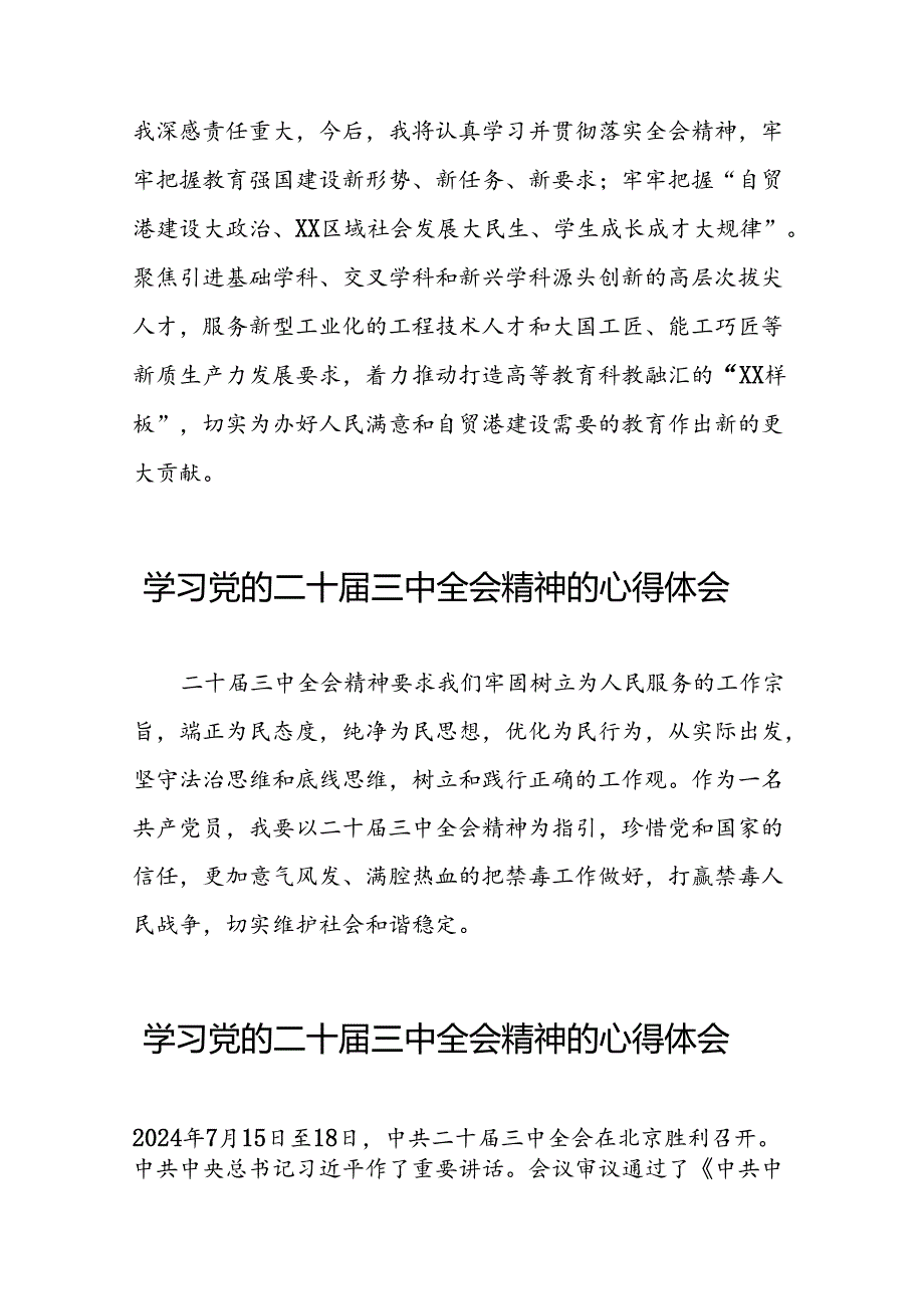 二十三中全会精神心得体会例文三十六篇.docx_第2页