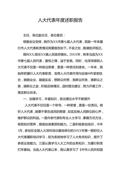 人大代表述职报告.docx