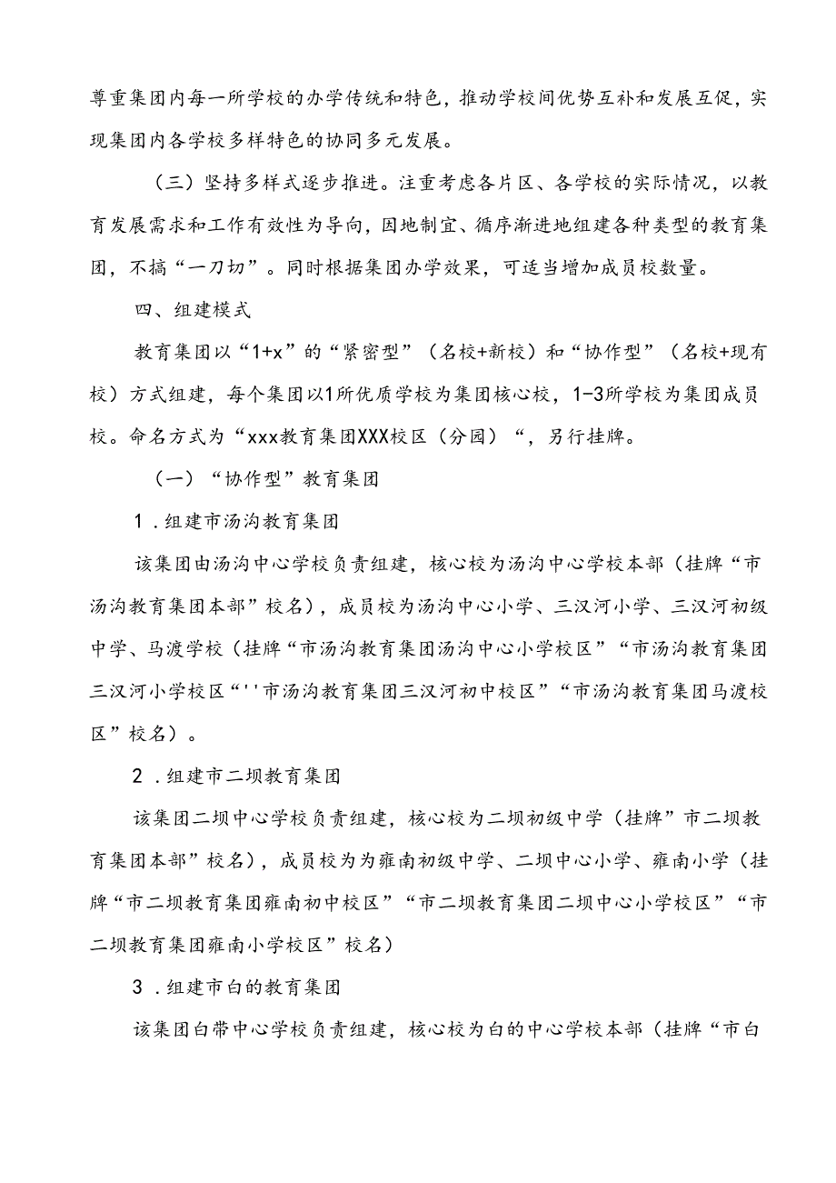 关于基础教育集团化办学工作方案.docx_第2页