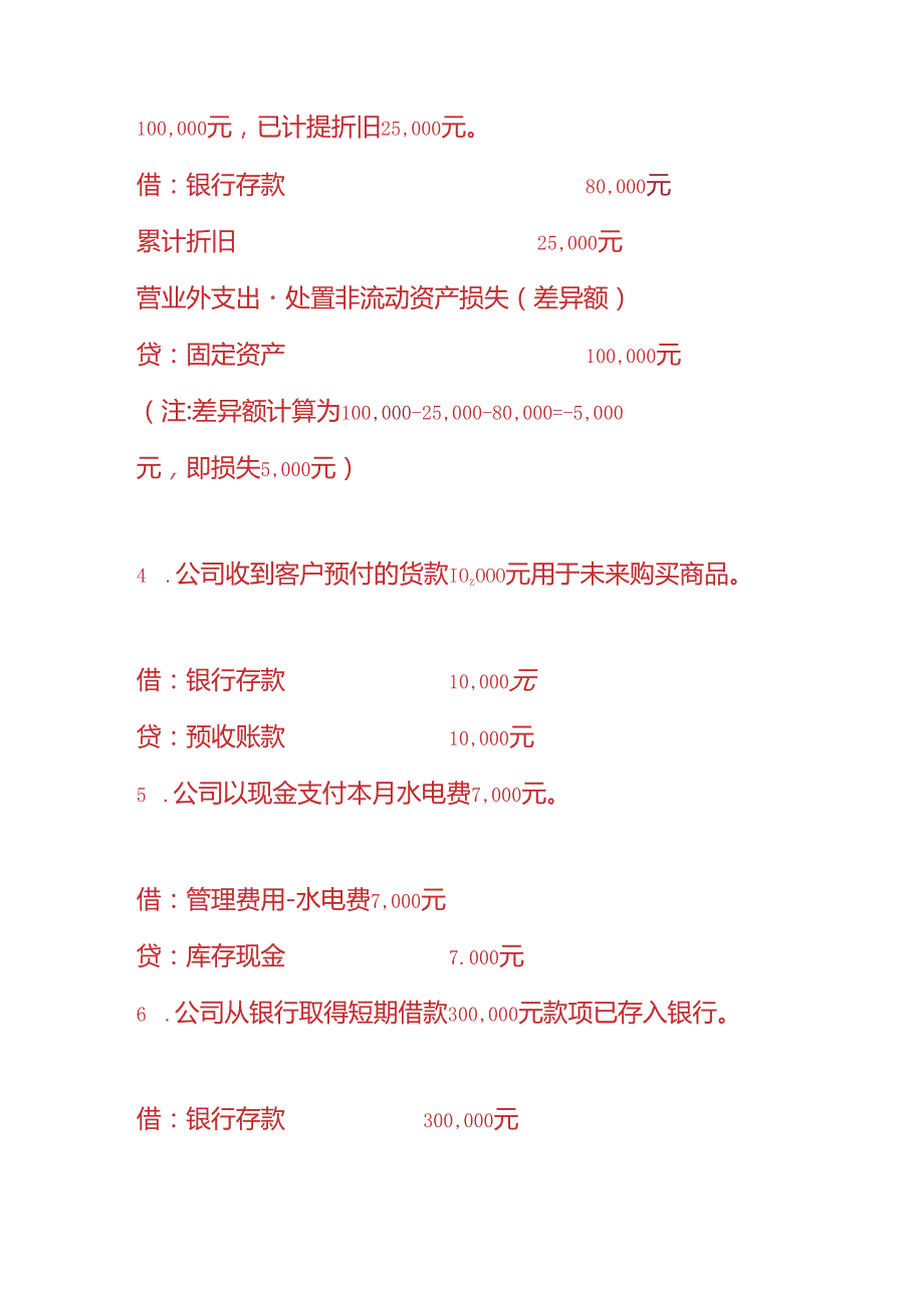 财会实操公司经济业务实例的会计分录.docx_第2页