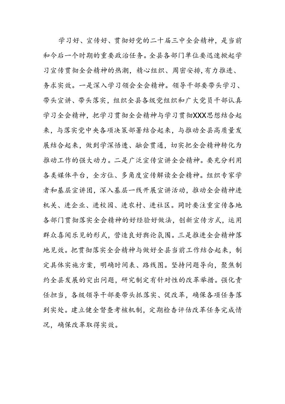 某县委副书记、政法委书记围绕党的二十三中全会研讨发言提纲.docx_第3页