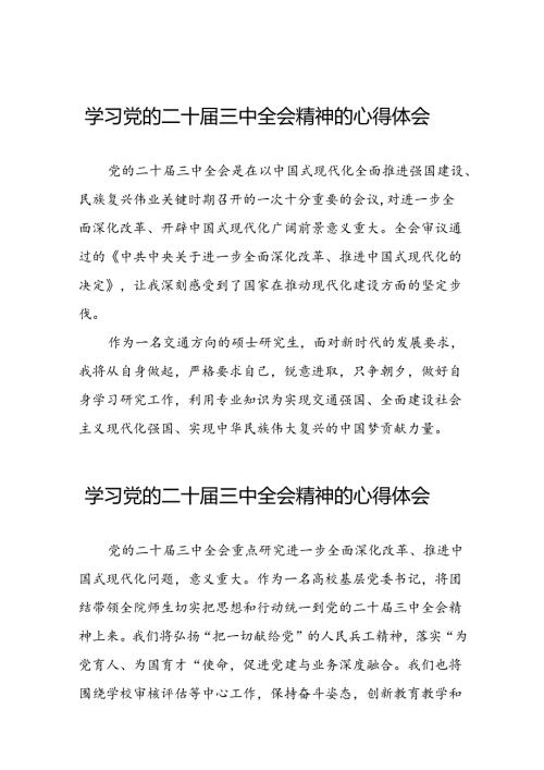 学习贯彻二十三中全会精神的心得体会汇编三十篇.docx
