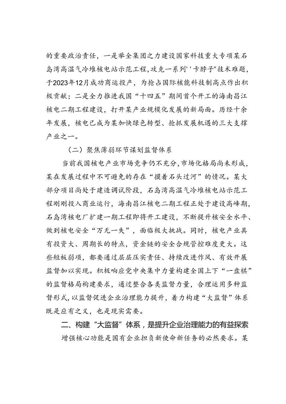 在集团国企“大监督”体系建设座谈会上的交流发言(1).docx_第2页