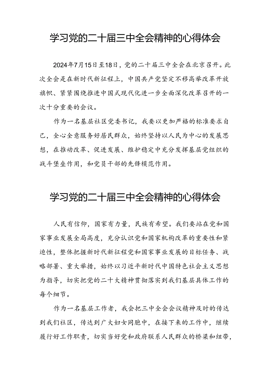 学习党的二十三中全会的心得体会四十四篇.docx_第2页