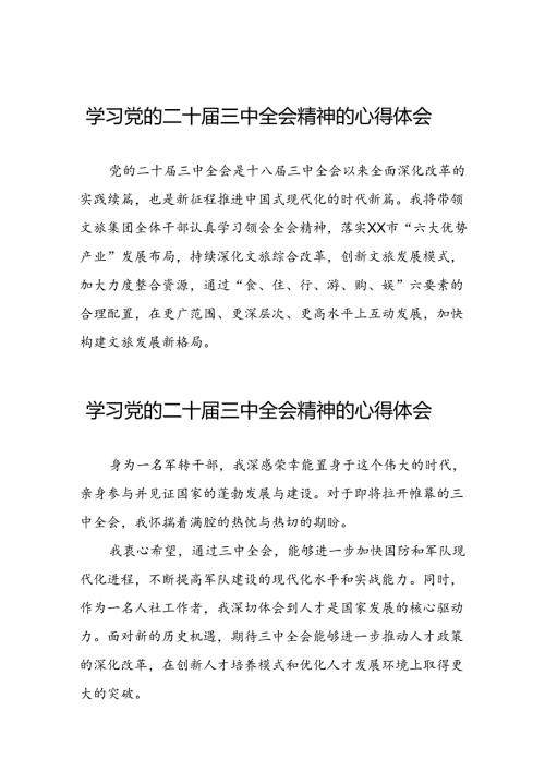 深入学习贯彻二十三中全会精神的心得感悟25篇.docx