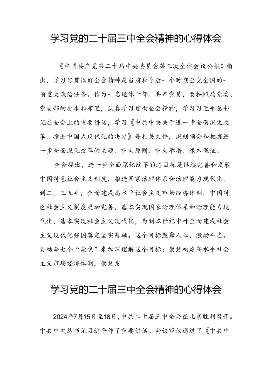 学习党的二十三中全会精神的心得体会精品发言稿三十六篇.docx_第3页