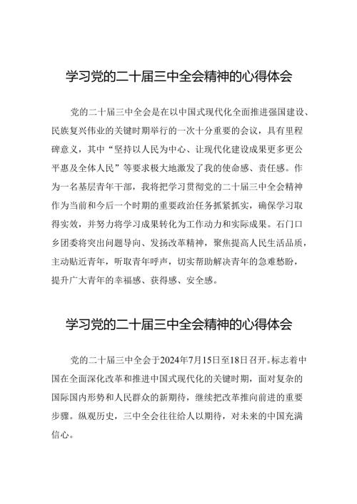 学习二十三中全会精神心得体会简短发言25篇.docx