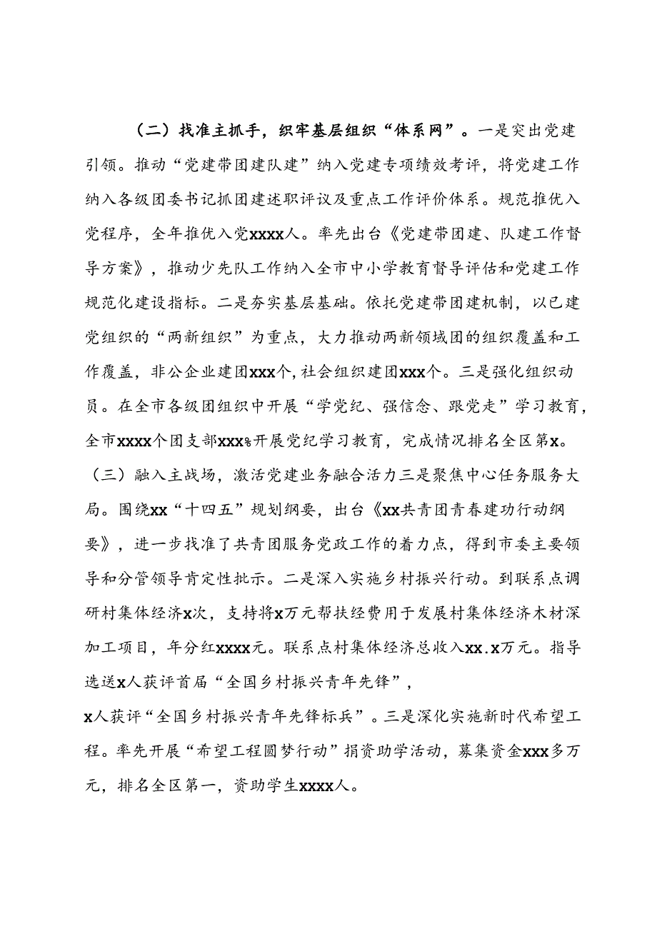 共青团2024年上半抓基层党建工作述职报告(1).docx_第2页