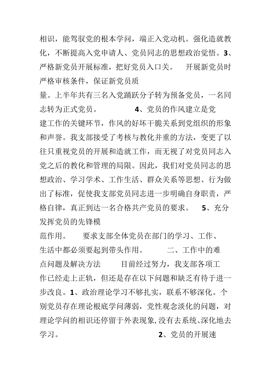 党支部半年工作总结范文.docx_第2页