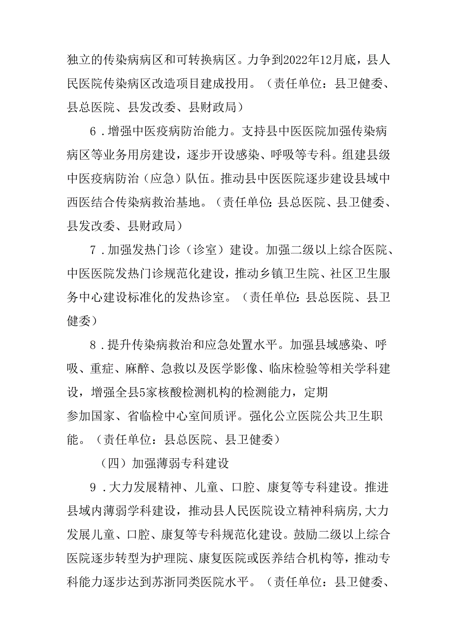 关于贯彻落实推动公立医院高质量发展实施方案任务清单.docx_第3页