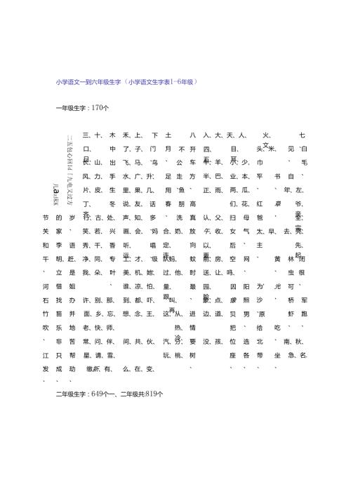 小学生字词(全).docx
