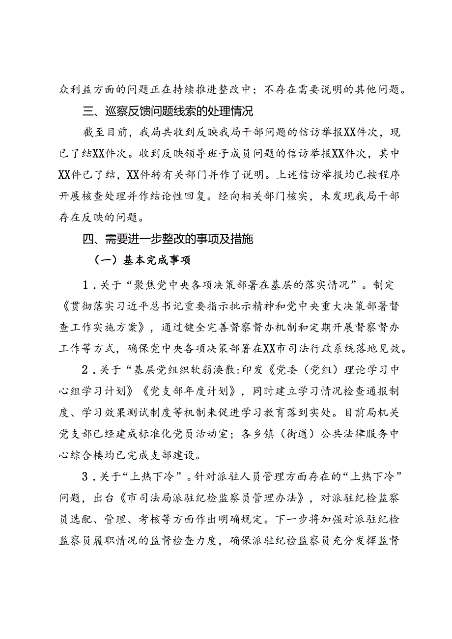 市司法局巡察“回头看”整改进展情况报告(1).docx_第3页