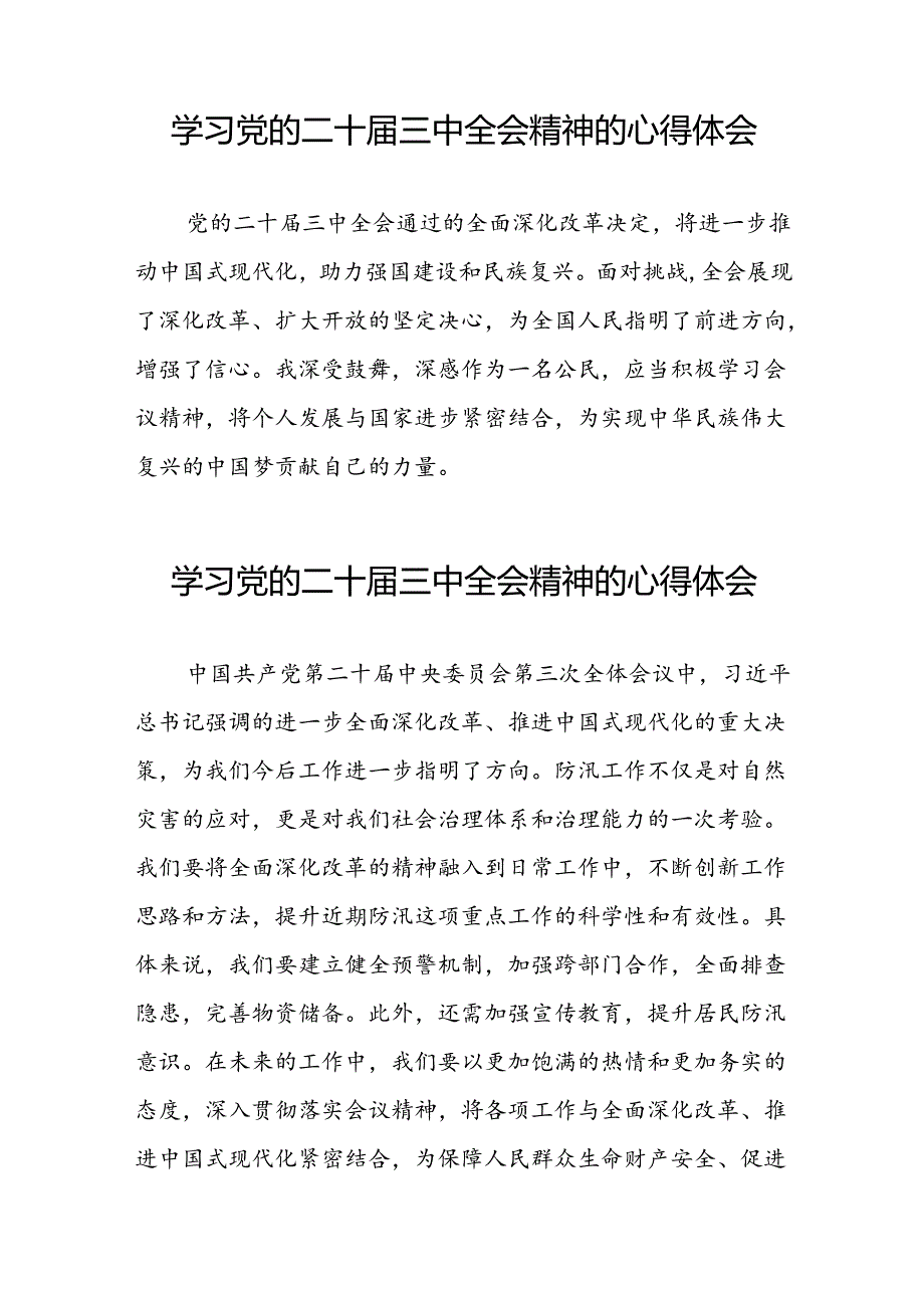 学习二十三中全会心得体会模板二十七篇.docx_第3页