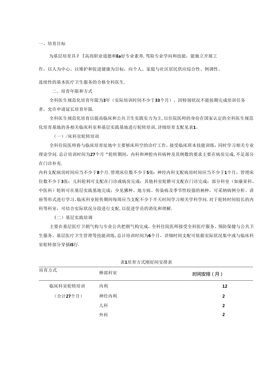 全科医生规范化培训内容(精).docx_第1页