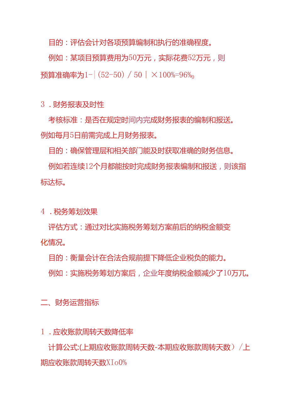 企业管理工厂会计KPI考核指标.docx_第2页