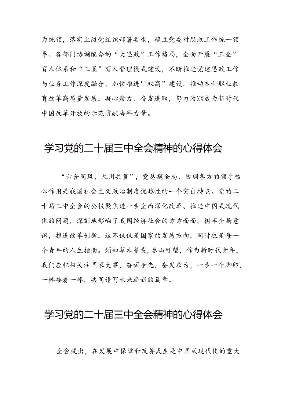 学习二十三中全会精神的心得体会简要发言三十六篇.docx_第2页