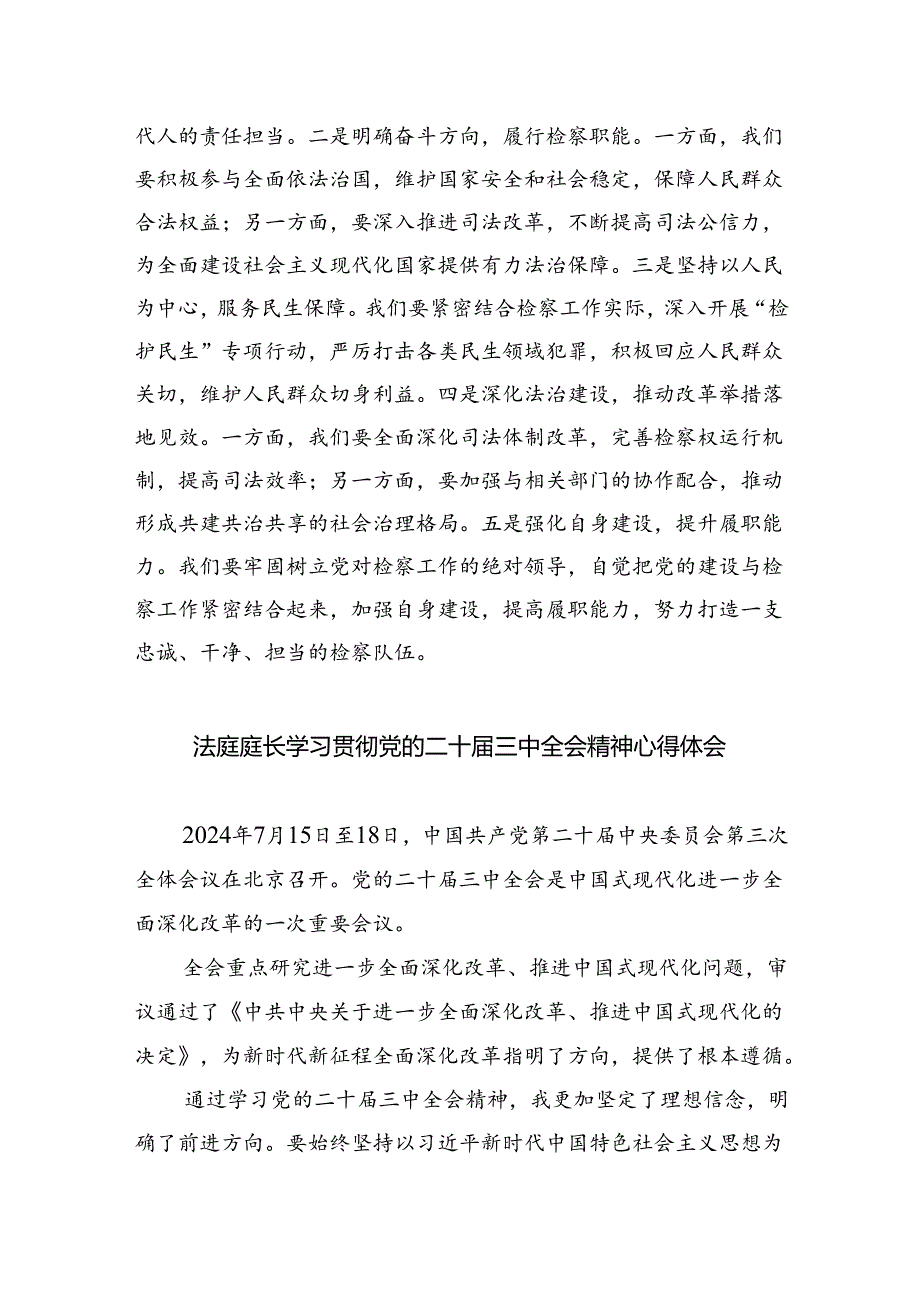 法警队队长学习贯彻党的二十三中全会精神心得体会8篇（精选版）.docx_第2页