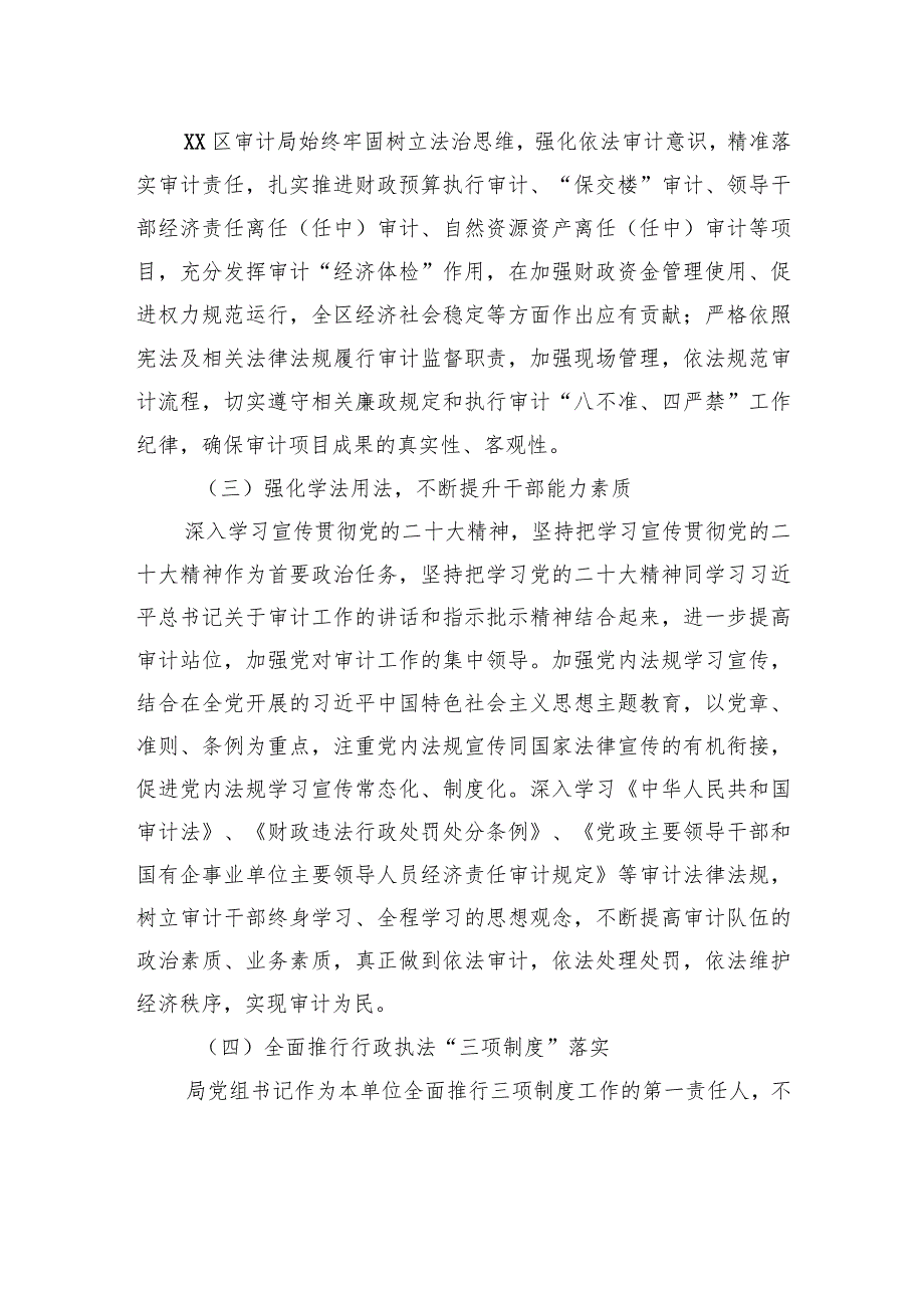 审计局2023工作总结汇编（5篇）.docx_第3页