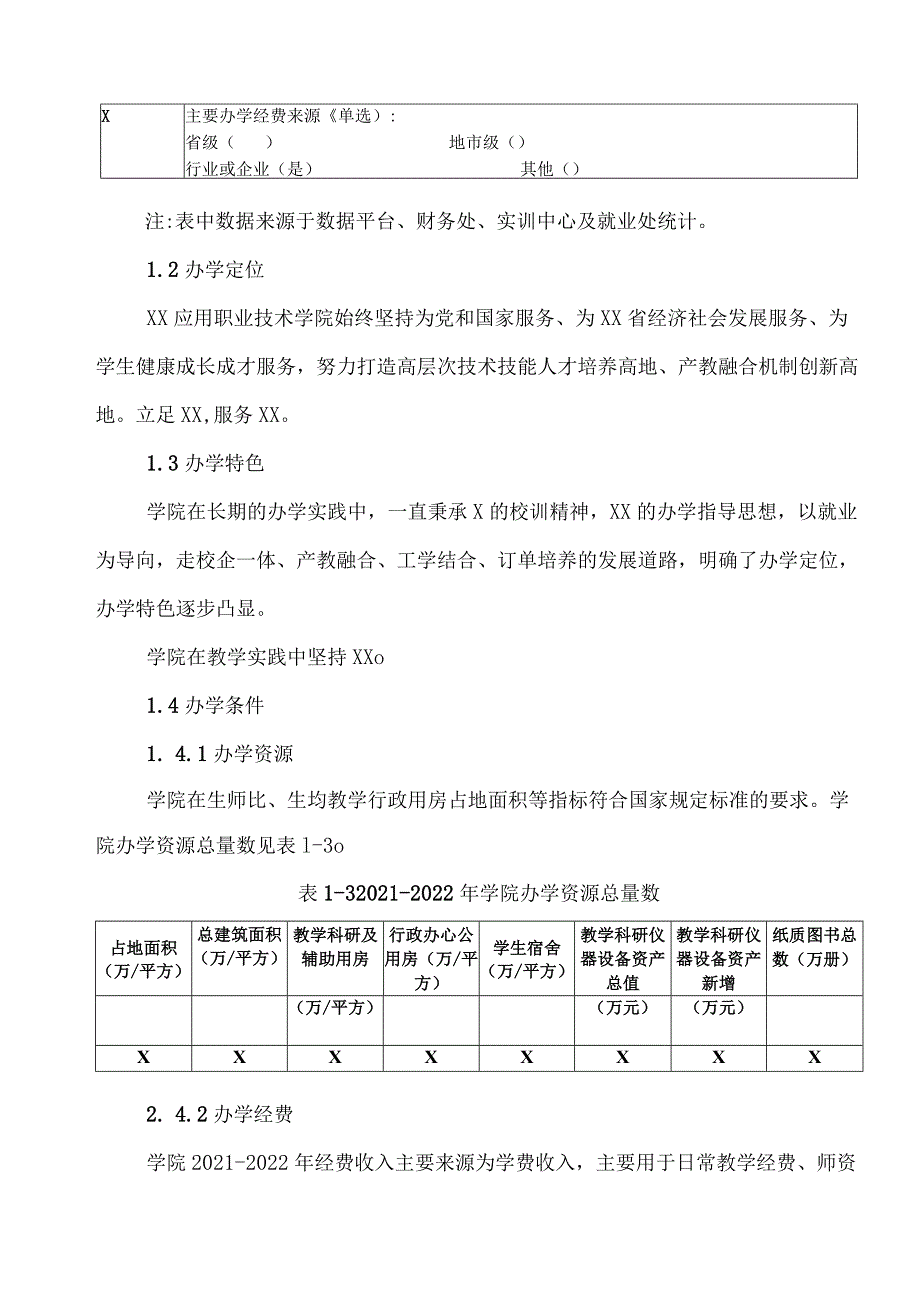XX应用职业技术学院高等职业教育质量报告（2023年）.docx_第3页