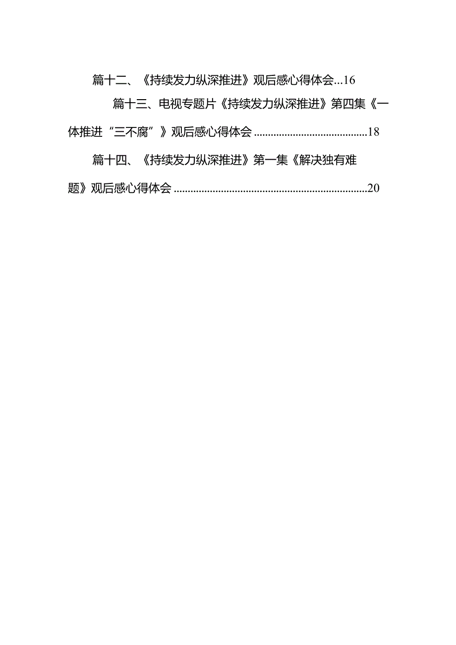 《持续发力纵深推进》观后感心得体会（共14篇）.docx_第2页